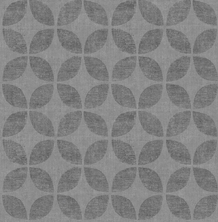 Polaris Blue Geometric Wallpaper by A-Street Prints Theory Covers about 56.4 square feet 20.5-in by 33-ft long roll Unpasted 20.9 - Fabric Carolina -