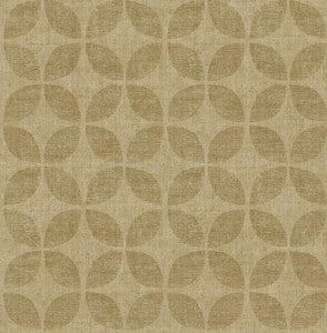 Polaris Gold Geometric Wallpaper by A-Street Prints