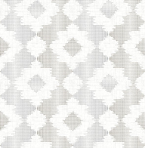 Babylon Metallic Abstract Floral Wallpaper by A-Street Prints
