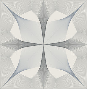 Radius Black Geometric Wallpaper by A-Street Prints