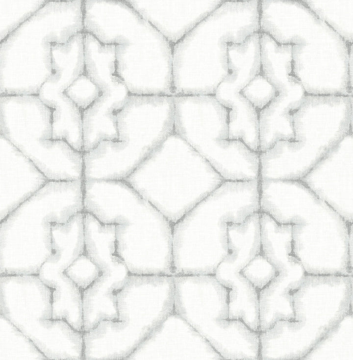 Verandah Grey Shibori Wallpaper by A-Street Prints Theory Covers about 56.4 square feet 20.5-in by 33-ft long roll Unpasted 10.4 - Fabric Carolina -
