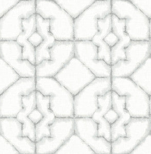 Verandah Grey Shibori Wallpaper by A-Street Prints