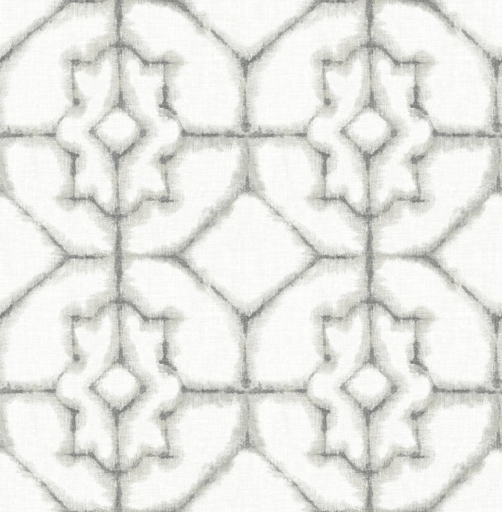Verandah Off White Shibori Wallpaper by A-Street Prints Theory Covers about 56.4 square feet 20.5-in by 33-ft long roll Unpasted 10.4 - Fabric Carolina -