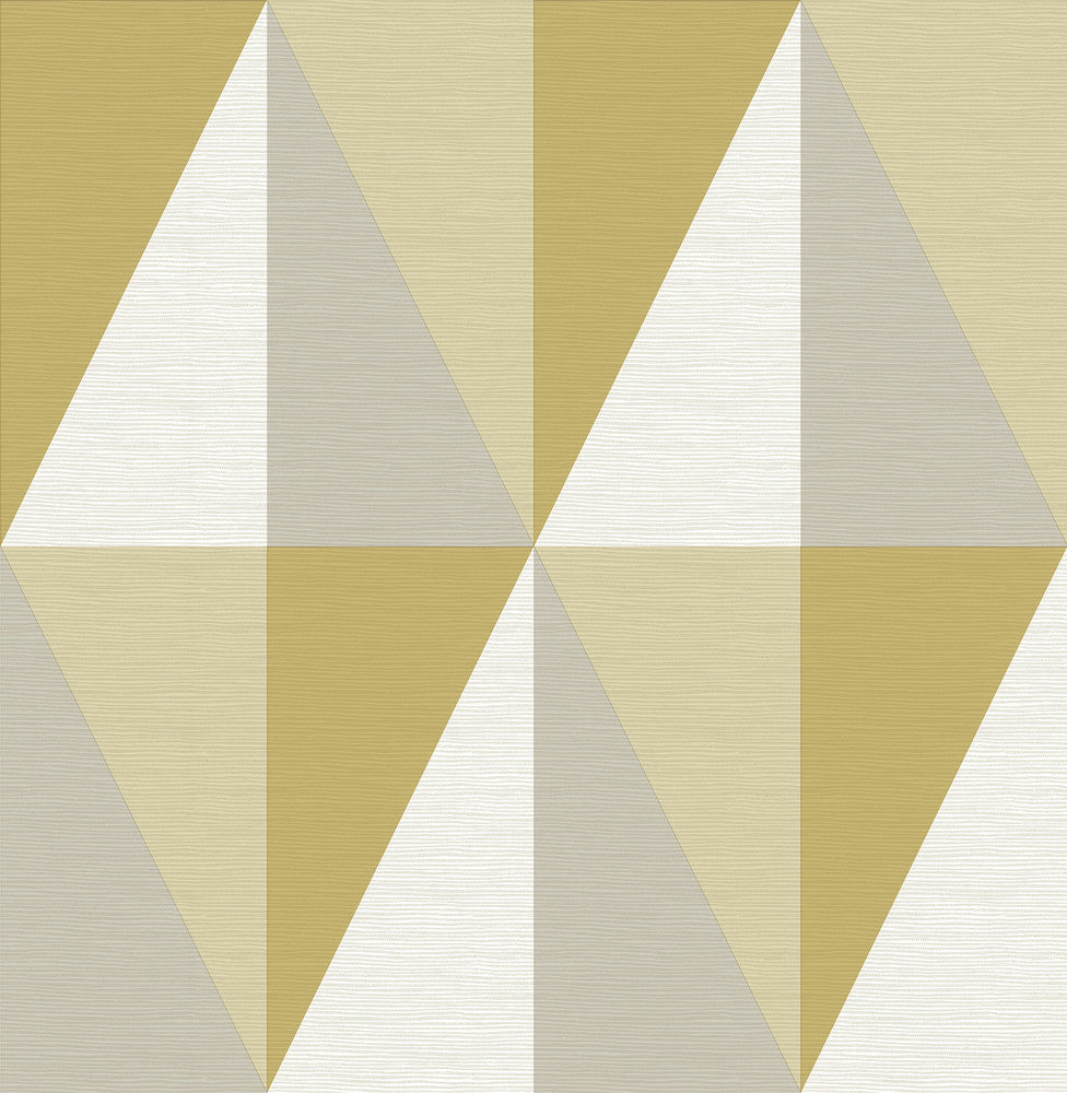 Aspect Yellow Geometric Faux Grasscloth Wallpaper by A-Street Prints Theory Covers about 56.4 square feet 20.5-in by 33-ft long roll Unpasted 20.9 - Fabric Carolina -