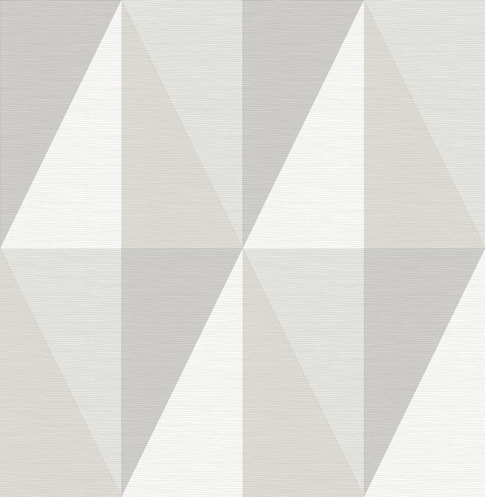 Aspect Grey Geometric Faux Grasscloth Wallpaper by A-Street Prints Theory Covers about 56.4 square feet 20.5-in by 33-ft long roll Unpasted 20.9 - Fabric Carolina -
