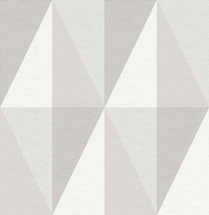 Aspect Grey Geometric Faux Grasscloth Wallpaper by A-Street Prints Theory Covers about 56.4 square feet 20.5-in by 33-ft long roll Unpasted 20.9 - Fabric Carolina -