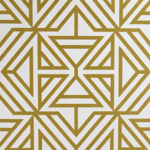 Helios Mustard Geometric Wallpaper by A-Street Prints