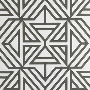Helios Taupe Geometric Wallpaper by A-Street Prints