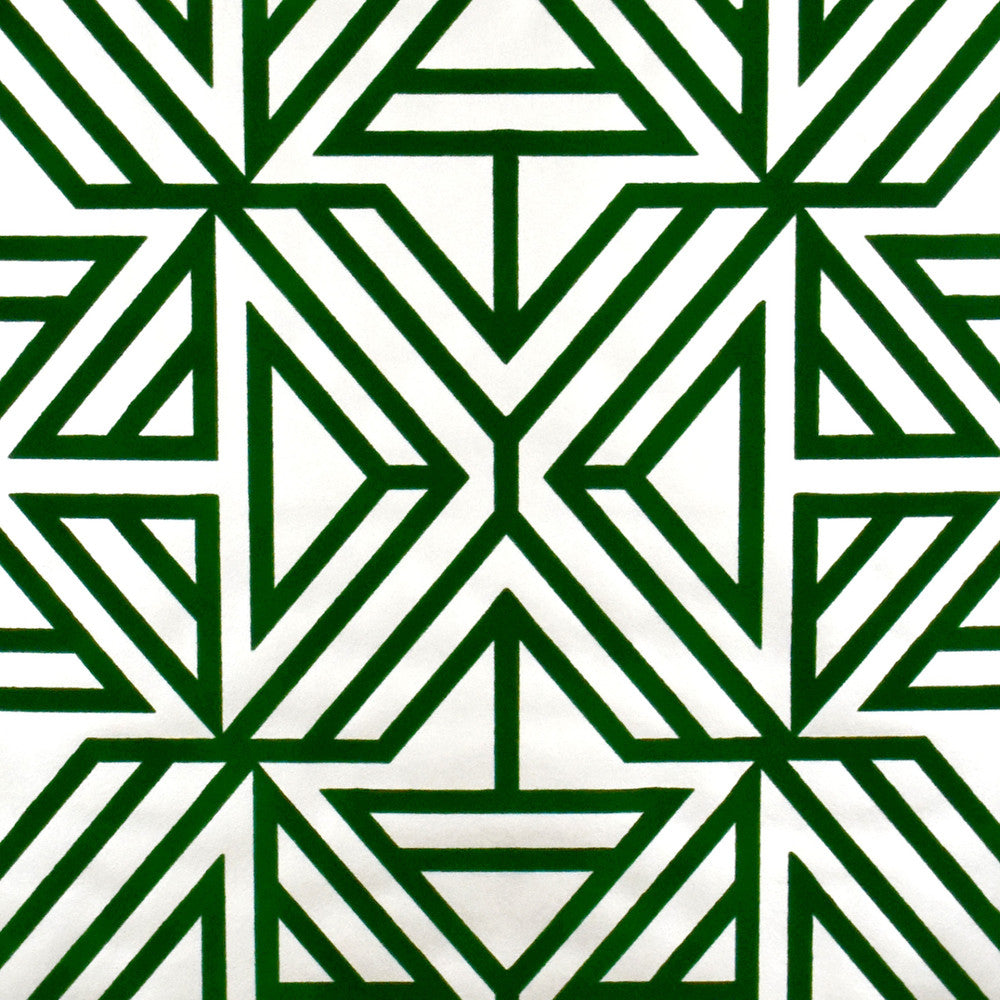 Helios Green Geometric Wallpaper by A-Street Prints Theory Covers about 56.4 square feet 20.5-in by 33-ft long roll Unpasted 20.9 - Fabric Carolina -