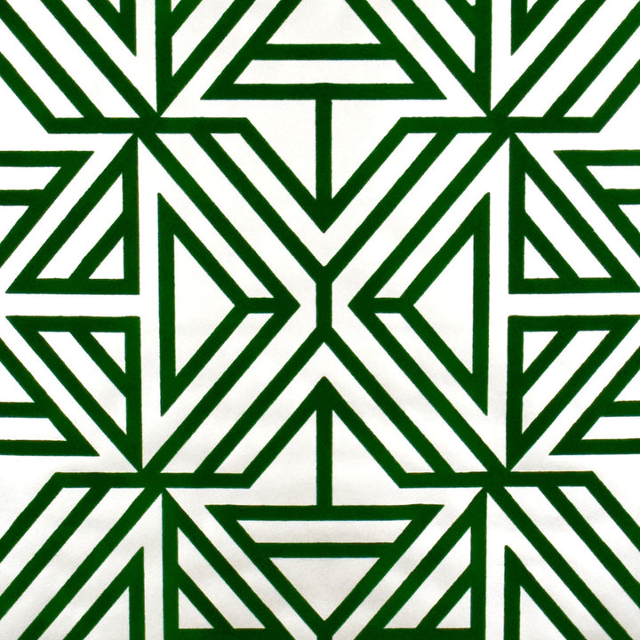 Helios Green Geometric Wallpaper by A-Street Prints Theory Covers about 56.4 square feet 20.5-in by 33-ft long roll Unpasted 20.9 - Fabric Carolina -