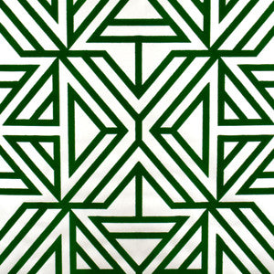 Helios Green Geometric Wallpaper by A-Street Prints