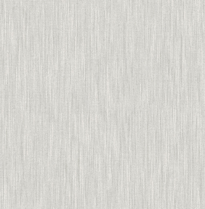 Chenille Light Grey Faux Linen Wallpaper by A-Street Prints BlueBell Covers about 56.4 square feet 20.5-in by 33-ft long roll Unpasted 0 - Fabric Carolina -