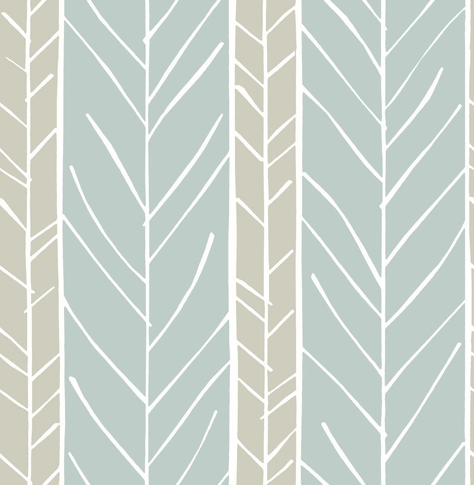Lottie Slate Stripe Wallpaper by A-Street Prints BlueBell Covers about 56.4 square feet 20.5-in by 33-ft long roll Unpasted 0 - Fabric Carolina -