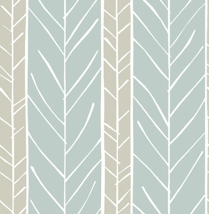 Lottie Slate Stripe Wallpaper by A-Street Prints BlueBell Covers about 56.4 square feet 20.5-in by 33-ft long roll Unpasted 0 - Fabric Carolina -