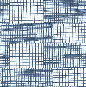 Maxwell Blue Geometric Wallpaper by A-Street Prints
