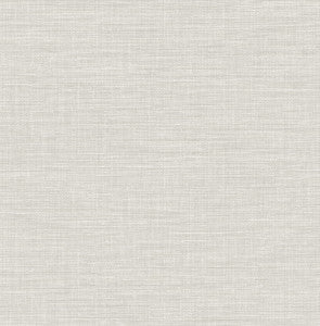 Exhale Light Grey Faux Grasscloth Wallpaper by A-Street Prints