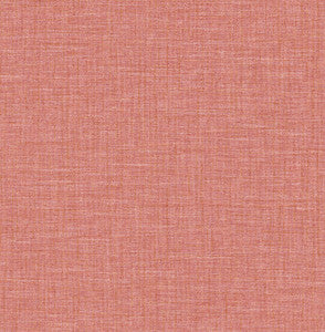 Jocelyn Pink Faux Linen Wallpaper by A-Street Prints