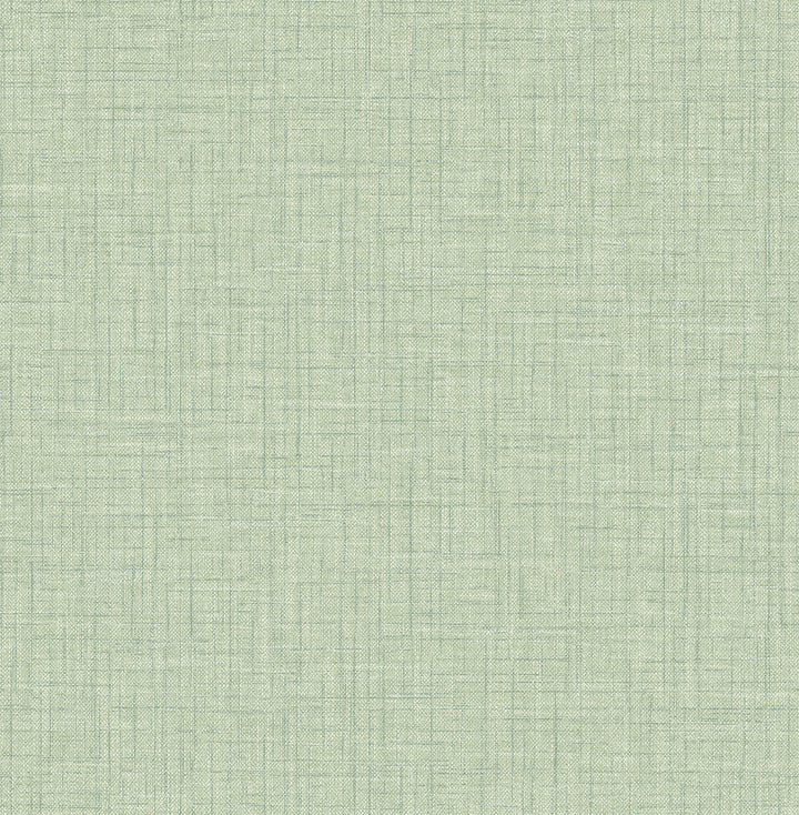 Jocelyn Light Green Faux Linen Wallpaper by A-Street Prints BlueBell Covers about 56.4 square feet 20.5-in by 33-ft long roll Unpasted 0 - Fabric Carolina -