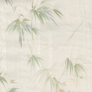 Atlis Neutral Bamboo Wallpaper by Brewster