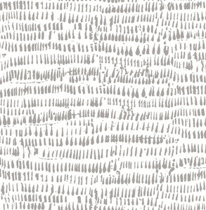Runes Taupe Brushstrokes Wallpaper by Brewster