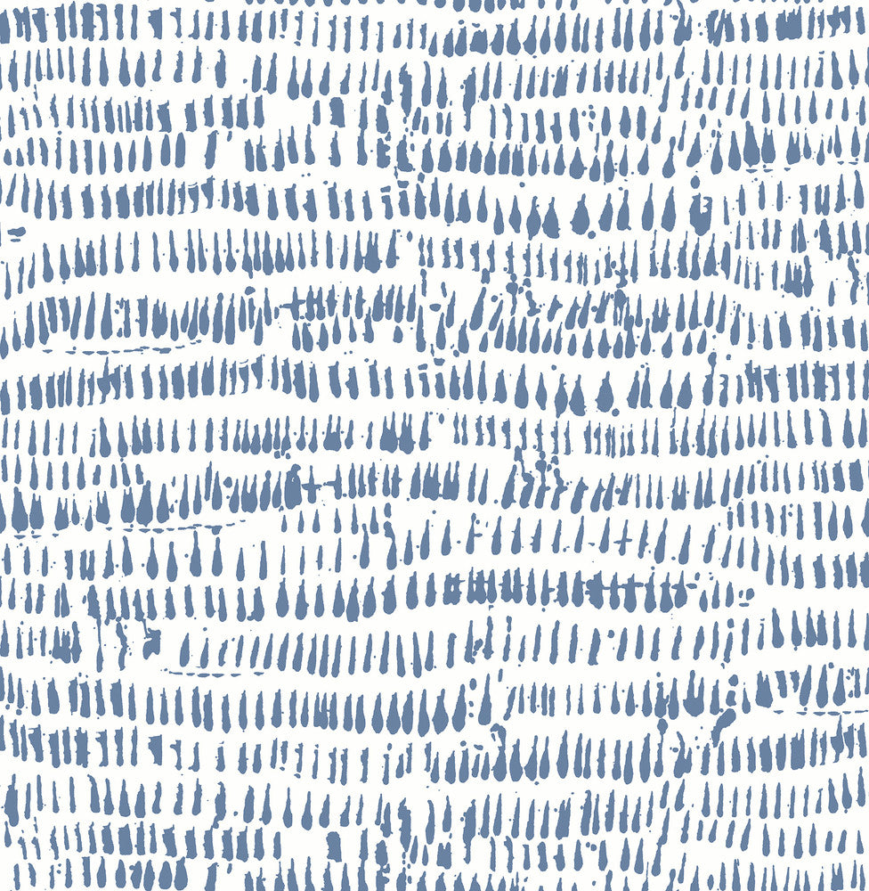 Runes Blueberry Brushstrokes Wallpaper by Brewster Fresh Start Kitchen & Bath Covers about 56.4 square feet 20.5-in by 33-ft long roll Unpasted 20.9 - Fabric Carolina -