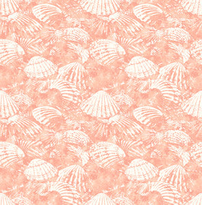 Surfside Coral Shells Wallpaper by Brewster