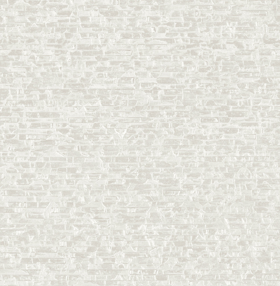 Belvedere Ivory Faux Slate Wallpaper by A-Street Prints Alchemy Covers about 56.4 square feet 20.5-in by 33-ft long roll Unpasted 20.9 - Fabric Carolina -