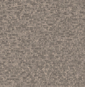 Belvedere Taupe Faux Slate Wallpaper by A-Street Prints