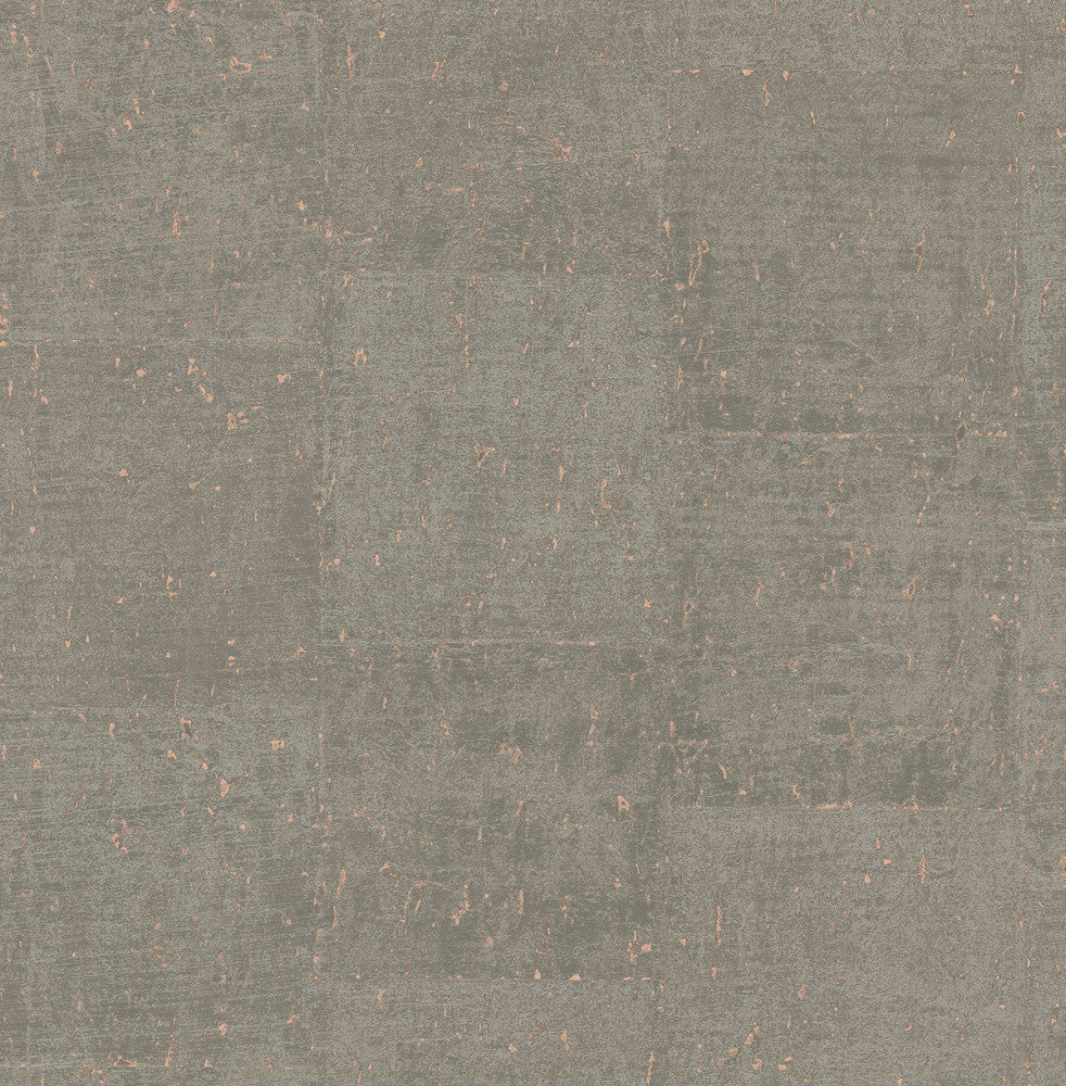 Millau Taupe Faux Concrete Wallpaper by A-Street Prints Alchemy Covers about 56.4 square feet 20.5-in by 33-ft long roll Unpasted 10.4 - Fabric Carolina -