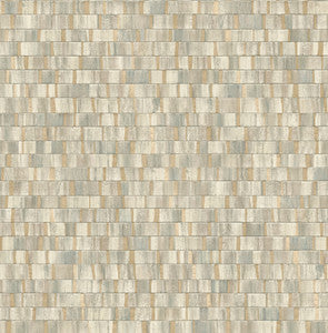 Dobby Gold Geometric Wallpaper by A-Street Prints