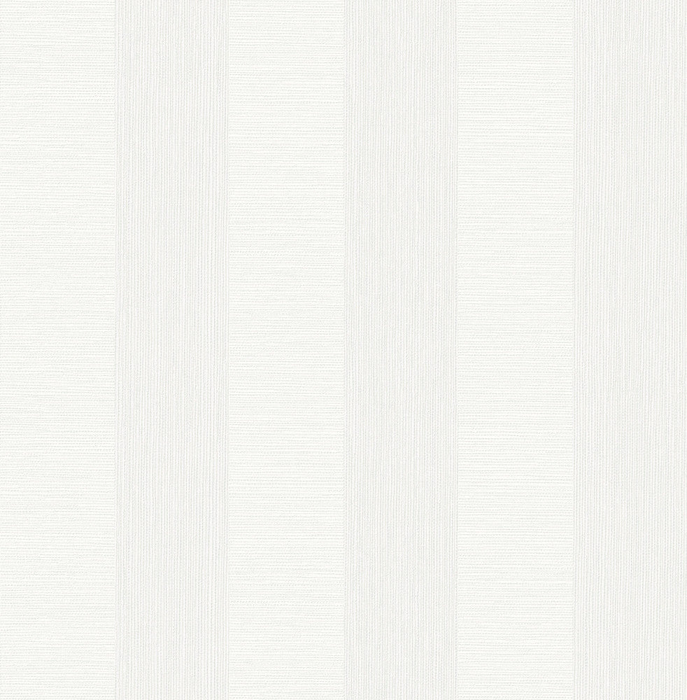 Intrepid White Faux Grasscloth Stripe Wallpaper by A-Street Prints Alchemy Covers about 56.4 square feet 20.5-in by 33-ft long roll Unpasted 0 - Fabric Carolina -