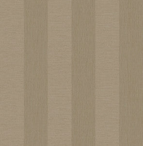 Intrepid Beige Faux Grasscloth Stripe Wallpaper by A-Street Prints