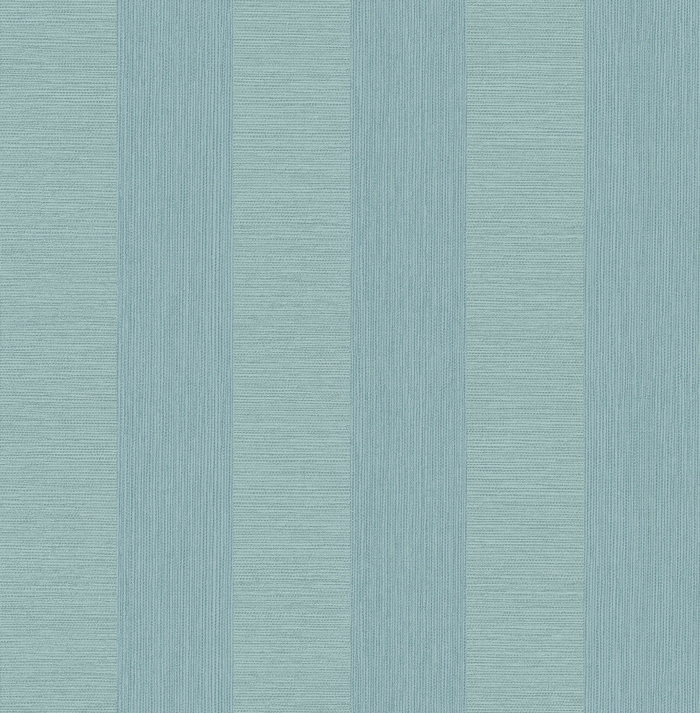 Intrepid Aqua Faux Grasscloth Stripe Wallpaper by A-Street Prints Alchemy Covers about 56.4 square feet 20.5-in by 33-ft long roll Unpasted 0 - Fabric Carolina -