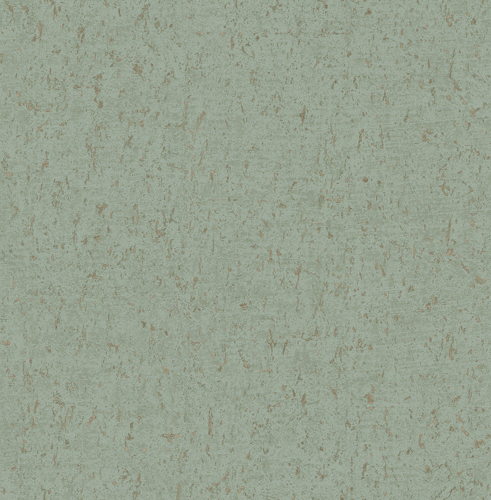 Guri Green Faux Concrete Wallpaper by A-Street Prints Alchemy Covers about 56.4 square feet 20.5-in by 33-ft long roll Unpasted 0 - Fabric Carolina -
