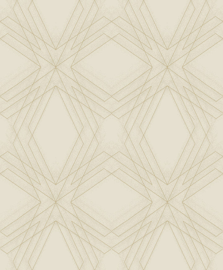 Relativity Beige Geometric Wallpaper by A-Street Prints Alchemy Covers about 57.8 square feet 21-in by 33-ft long roll Unpasted 25.2 - Fabric Carolina -