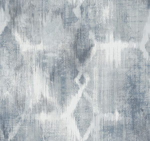 Perspective Indigo Abstract Geometric Wallpaper by A-Street Prints