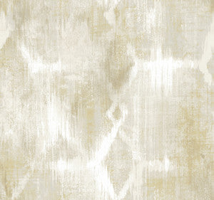 Perspective Mustard Abstract Geometric Wallpaper by A-Street Prints