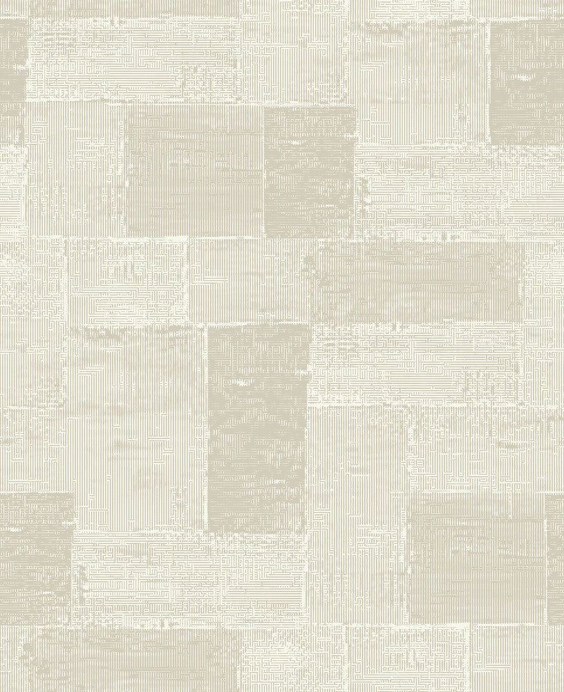 Composition Champagne Global Geometric Wallpaper by A-Street Prints Alchemy Covers about 57.8 square feet 21-in by 33-ft long roll Unpasted 25.2 - Fabric Carolina -