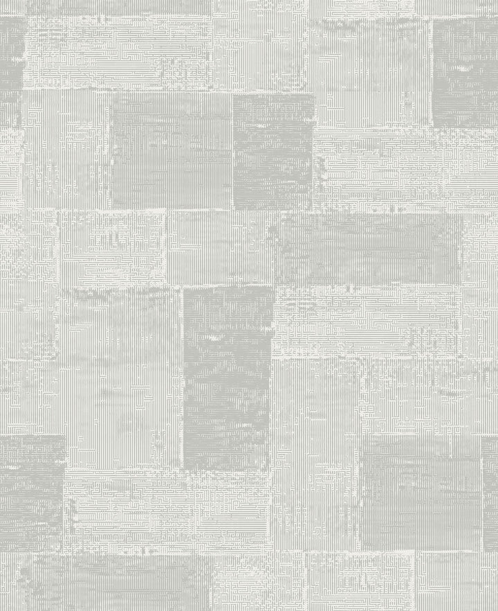 Composition Silver Global Geometric Wallpaper by A-Street Prints Alchemy Covers about 57.8 square feet 21-in by 33-ft long roll Unpasted 25.2 - Fabric Carolina -