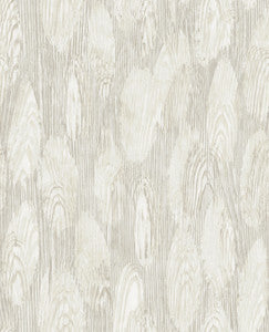 Monolith Silver Abstract Wood Wallpaper by A-Street Prints