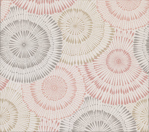 Howe Coral Medallions Wallpaper by Brewster