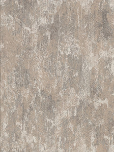 Bovary Taupe Distressed Texture Wallpaper by Brewster