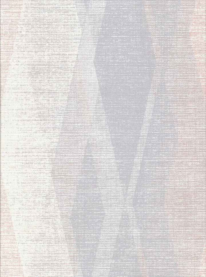 Torrance Dove Distressed Geometric Wallpaper by Brewster Riva Covers about 57.8 square feet 21-in by 33-ft long roll Unpasted 25 - Fabric Carolina -