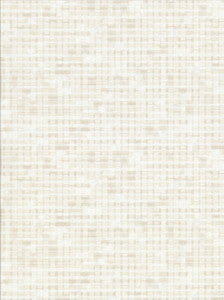 Clarice Cream Distressed Faux Linen Wallpaper by Brewster