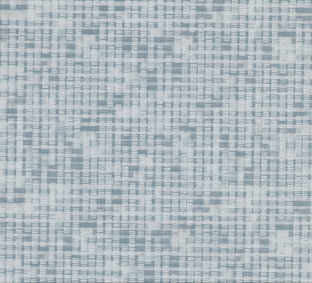 Clarice Slate Distressed Faux Linen Wallpaper by Brewster Riva Covers about 57.8 square feet 21-in by 33-ft long roll Unpasted 12.5 - Fabric Carolina -