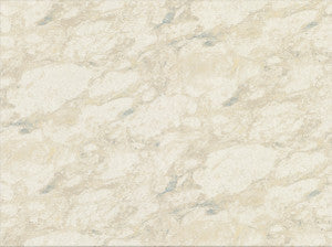Carton Cream Faux Marble Wallpaper by Brewster
