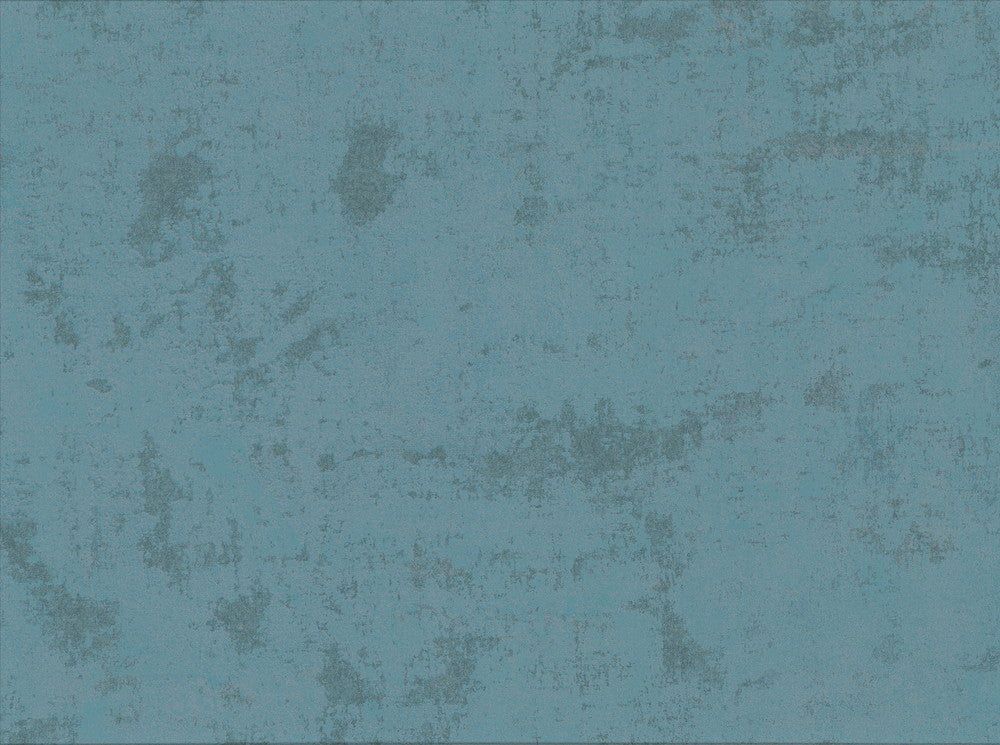 Quimby Teal Faux Concrete Wallpaper by Brewster Riva Covers about 75.6 square feet 27.5-in by 33-ft long roll Unpasted 12.5 - Fabric Carolina -