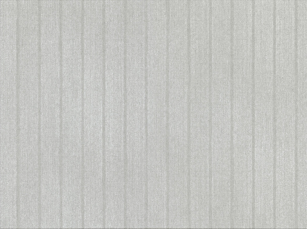 Ramona Silver Stripe Texture Wallpaper by Brewster Riva Covers about 75.6 square feet 27.5-in by 33-ft long roll Unpasted 0 - Fabric Carolina -