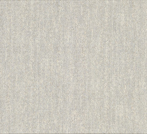 Holden Neutral Chevron Faux Linen Wallpaper by Brewster