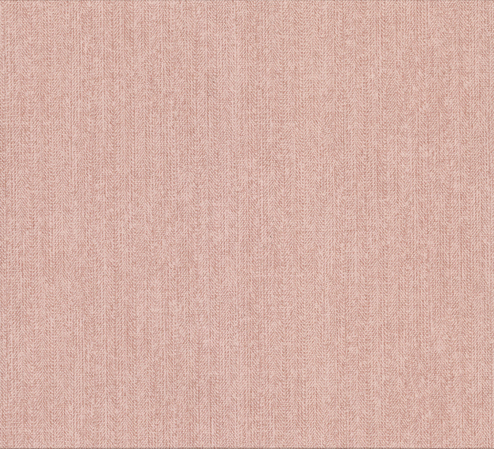 Holden Light Pink Chevron Faux Linen Wallpaper by Brewster Riva Covers about 57.8 square feet 21-in by 33-ft long roll Unpasted 0 - Fabric Carolina -